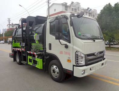 Huatong brand automobiles HCQ5070TCABJ6 Kitchen waste truck