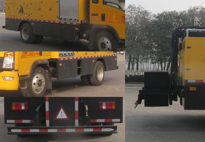 Shengyue  SDZ5127TXB Asphalt pavement thermal regeneration repair vehicle