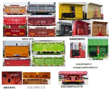 SAIC ExxonMobil TGT9405ZZX tipping chassis 