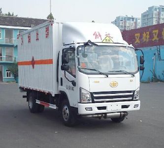 Jiefang Automobile CA5089XRQP40K2L2E5A84 Flammable gas box transport vehicle