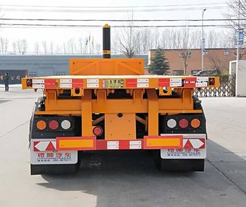 Luoxiang  LXC9401ZZXP Flat dump semi-trailer