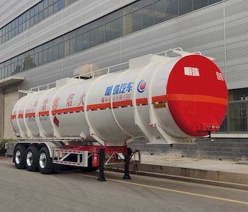 Hehai Mingzhu  MZC9400GRYX46 Flammable liquid tank transport semi-trailer