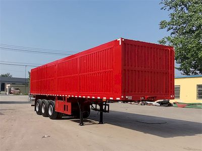 Qigong brand automobile QTC9400XXY Box transport semi-trailer