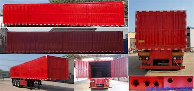 Qigong brand automobile QTC9400XXY Box transport semi-trailer