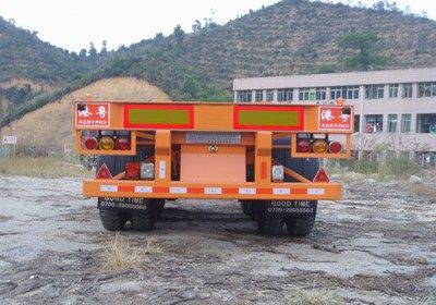 Hong Kong and Guangdong  HSD9373TJZG Container transport semi-trailer