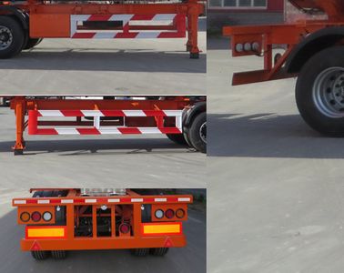 Haifulong  PC9404GRY Flammable liquid tank transport semi-trailer