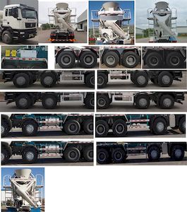 Qingzhuan  QDZ5310GJBZDC5H30F1 Concrete mixing transport vehicle