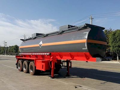 Chusheng  CSC9409GFW Tank transport semi-trailer for corrosive substances