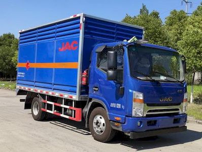 Jianghuai brand automobiles HFC5080TQPXVZ Gas cylinder transport vehicle