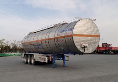 Mastercard SDW9402GRYD44Y Aluminum alloy flammable liquid tank transport semi-trailer