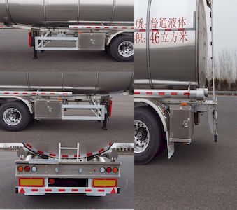 Zhongcheng Tongda brand automobiles CLE9404GPGFB2 Ordinary liquid transport semi-trailer