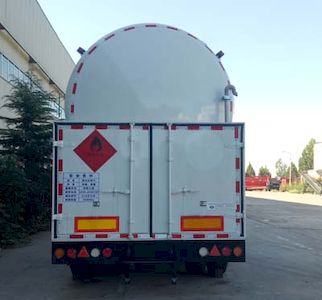 Yongkang  CXY9400GDY Low temperature liquid transport semi-trailer