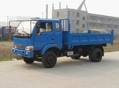 Huatong brand automobiles JN4010PDA Self dumping low-speed truck