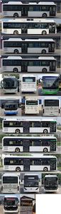 Yutong  ZK6126CHEVNPG2 Plug in hybrid low entry city buses