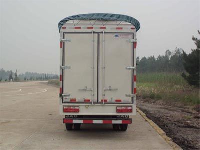 Jianghuai brand automobiles HFC5041XXBK4T Canopy transport vehicle