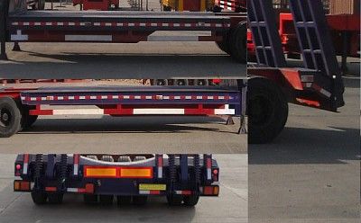 Shunyun  HYY9406TDP Low flatbed semi-trailer