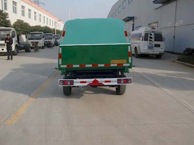 Huatong brand automobiles HCQ5020ZLJGA garbage dump truck 