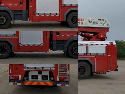 Zhonglian Automobile ZLF5170JXFYT25 Cloud ladder fire truck