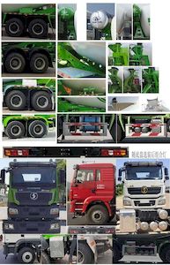 Juntong  JF5310GJB306SXB2 Concrete mixing transport vehicle