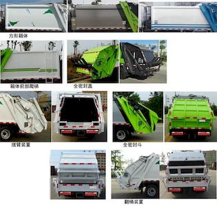 Zhenglong  JYC5070ZYS6EQ Compressed garbage truck