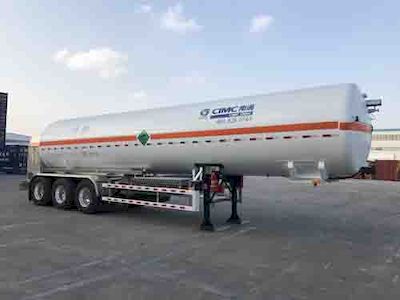 CIMC NTV9403GDYD Low temperature liquid transport semi-trailer