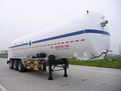 Wufeng  JXY9401GDY6 Low temperature liquid transport semi-trailer