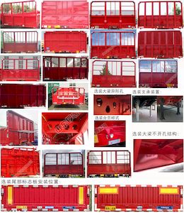 Luoxiang  LXC9401 Fence semi-trailer