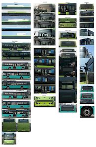 BYD  BYD6100B3EV2 Pure electric city buses