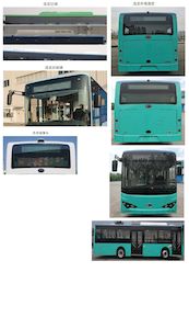 BYD  BYD6100B3EV2 Pure electric city buses