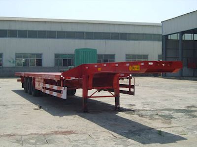 Huayuda  LHY9330TDP Low flatbed semi-trailer