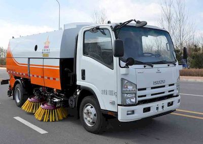 Huahuan brand automobiles TSW5101TSLL38 Road sweeper