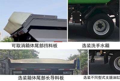 Yutong  YTZ5032ZZZD0BEV Pure electric self loading and unloading garbage truck