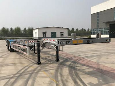 Xinneng Kungang  ZBR9351TJZ Aluminum alloy container transport semi-trailer