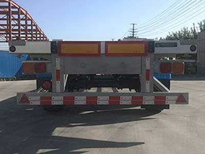 Xinneng Kungang  ZBR9351TJZ Aluminum alloy container transport semi-trailer