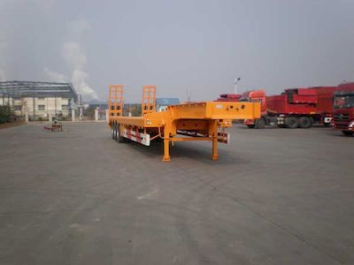 Juntong  JF9400TDP Low flatbed semi-trailer