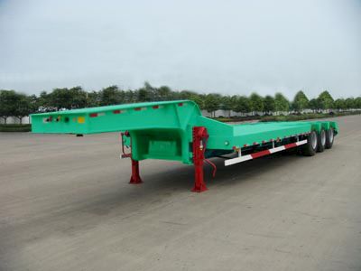 Juntong  JF9400TDP Low flatbed semi-trailer