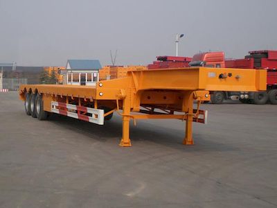 Juntong  JF9400TDP Low flatbed semi-trailer