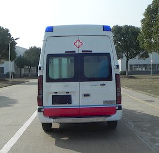 Jiangling Quanshun brand automobiles JX5048XJHMK6H ambulance