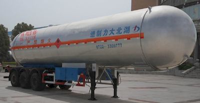 Dali  DLQ9409GYQX Semi trailer for liquefied gas transportation