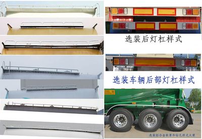 Shengrun  SKW9406GFLZ Medium density powder material transportation semi-trailer