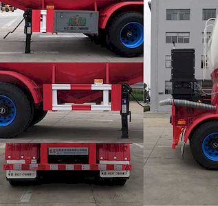 Shengrun  SKW9406GFLZ Medium density powder material transportation semi-trailer