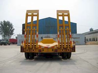 Yangjia  LHL9340TDP Low flatbed semi-trailer