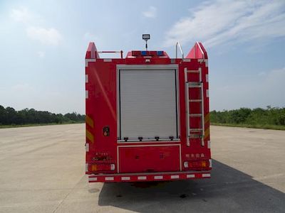 Guangtong Automobile MX5380GXFSG180HW Water tank fire truck