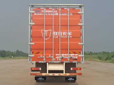 Jirui United Brand Automobile QCC5252XXYD659M Box transport vehicle