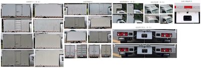 Jinbei  JKC5032XXYD6L2 Box transport vehicle