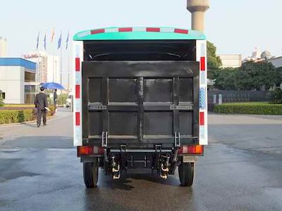 Zhonglian Automobile ZLJ5020XTYHFBEV Pure electric enclosed bucket garbage truck