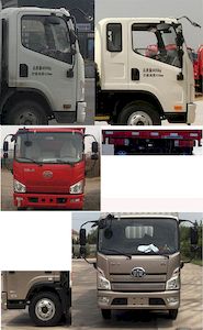 Jiefang Automobile CA2045P40K50LT5E5A84 Flat headed diesel off-road truck