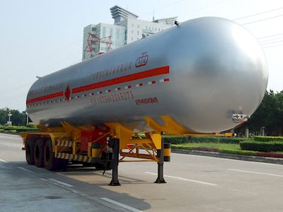 Jiuyuan  KP9405GYQBA Semi trailer for liquefied gas transportation