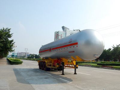 Jiuyuan  KP9405GYQBA Semi trailer for liquefied gas transportation