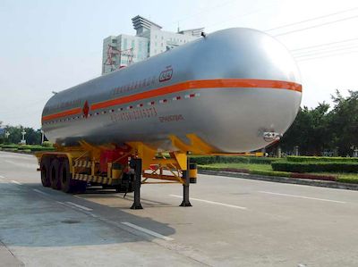 Jiuyuan  KP9405GYQBA Semi trailer for liquefied gas transportation